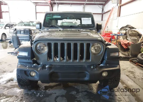 2022 Jeep Wrangler Unlimited Sport S 4X4 из США, поврежденный, VIN 1C4HJXDGXNW166496